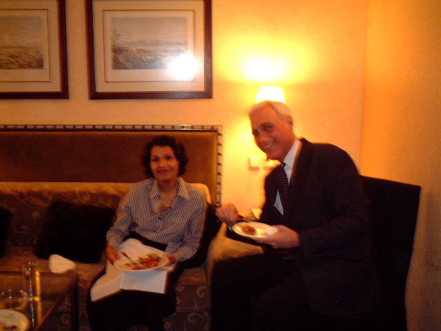 It's really fuzzy but Bob looks happy anyway, so I kept it in...