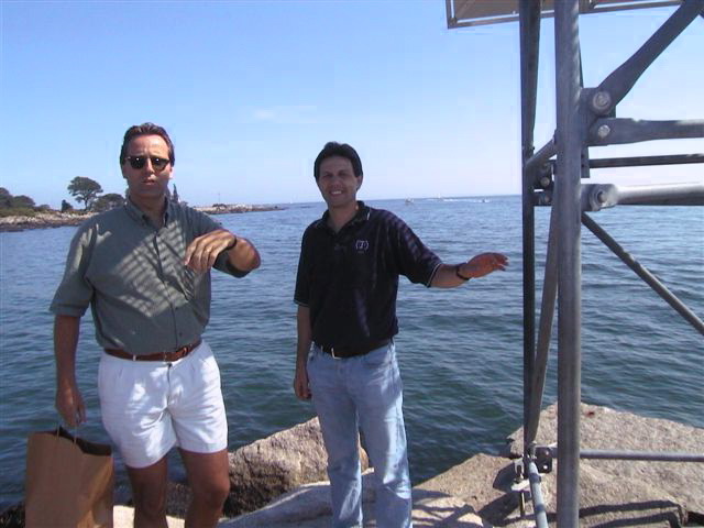Franz and Christian in Maine