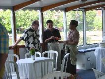 Barney, Davey, and Mel On The Boat